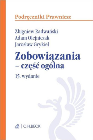 Zobowiązania Część Ogólna Wyd 15 2022 Książka