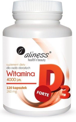 Aliness WITAMINA D3 FORTE OIL 4000 120 caps.