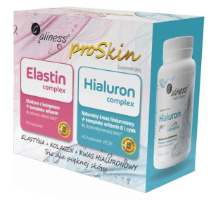 Aliness proSkin Elastin + Hialuron Complex 2x 60 caps.