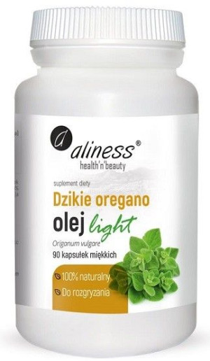 Aliness Dzikie Oregano Olej Light 90 caps.