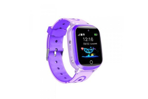 Smartwatch dla dzieci GoGPS K17 (purpurowy)