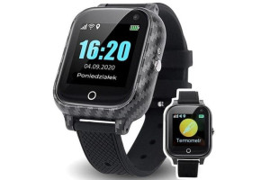 Smartwatch dla dzieci GoGPS K27 (czarny)