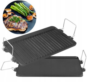 PŁYTA GRILLOWA prostokątna 40 x 25 cm GRILL