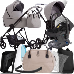 Wózek 4w1 Bebetto Yoddi Pro 02 Cz I Kite Baza Dock