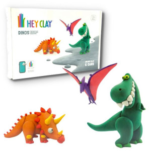 Plastelina Masa Plastyczna Hey Clay Dinos