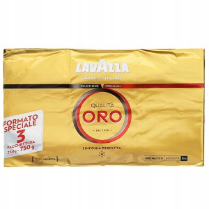 Lavazza Quqlita Oro włoska kawa mielona 3 x 250 g