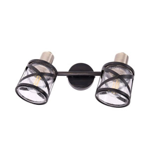 Altalusse lampa sufitowa INL-6146W-02 Antique Brass & Wengue