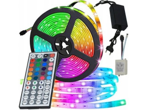 Wodoodporna taśma model 5M LED RGB + BIAŁY z diodami typu SMD 5050