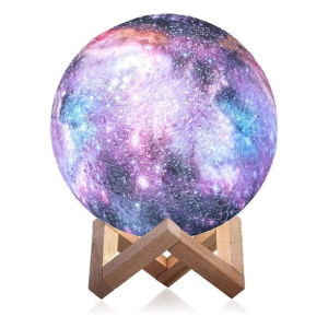 Lampka Nocna Lampa Księżyc 3d Moon Galaxy 50 См