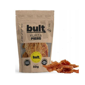 BULT Eko przysmak kurza pierś, 50g - naturalny przysmak dla psów, 50g