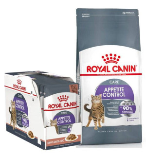 Royal Canin FCN Appetite Control 0.4kg + Royal Canin Appetite Control w sos