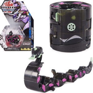 Bakugan Evolutions Figurka Bitewna True Metal Platinum Montrapod i Karty