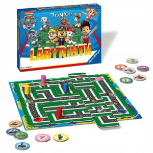 Psi Paw Patrol Labirynt Junior Gra Planszowa 4+