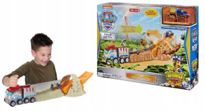 Psi Paw Patrol Chase Zestaw T-rex Tor Wyrzutnia