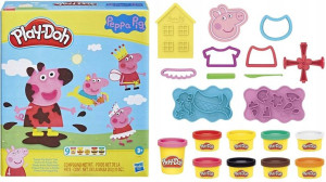Świnka Peppa Pig Play Doh Ciastolina F1497 9 tub