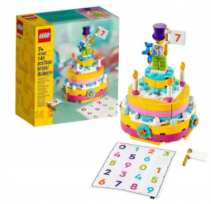 LEGO 40382 Tort urodzinowy zestaw urodzinowy