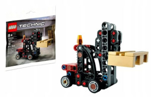 LEGO TECHNIC 30655 Wózek widłowy z paletą klocki