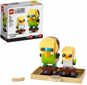 Lego Brickheadz 40443 Pets Papugi Papużka Papuga