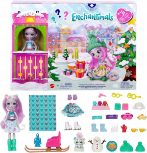 KALENDARZ ADWENTOWY Enchantimals 24 niespodzianki