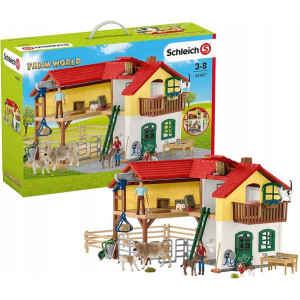 Schleich 42407 Duża Farma Domek Stajnia Zagroda