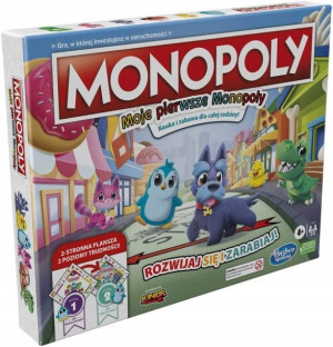 Moje Pierwsze Monopoly Gra Hasbro F4436 Wersja Pl