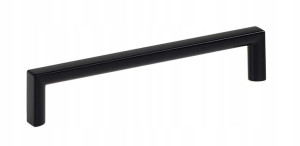 Uchwyt Meblowy Klasyczny Czarny Loftowy 128mm