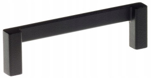 Uchwyt Meblowy Klasyczny Czarny Prosty 32mm