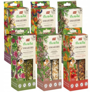 Przysmak dla królika zestaw Smakers 6 x 90g mix