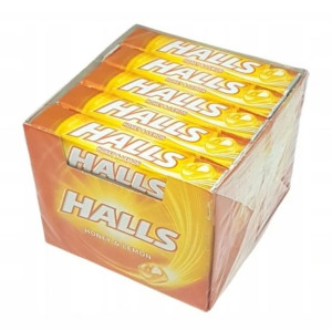 Halls Drops Cukierki Miód I Cytryna 33,5 G 20 Szt
