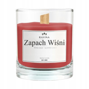 Kwiat Wiśni - Sojowa Świeca Zapachowa w szkle