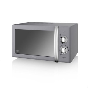 Kuchenka mikrofalowa Swan RETRO SM22130GRN (800W; 20l; kolor szary)