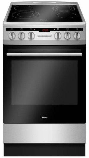 Kuchnia Amica 57CE3.315TAQ(XX) (Płyta Ceramiczna Piekarnik Elektryczny szer