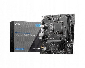 Płyta główna MSI PRO H610M-E Micro ATX