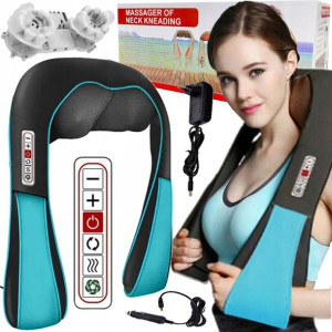 Masażer Szyi Karku Pleców Shiatsu 9w1 Oryginał New