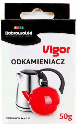 Vigor odkamieniacz usuwanie osadu z czajników 50g