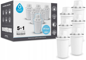 6x Wkład Filtr Wody Dafi Classic Standard