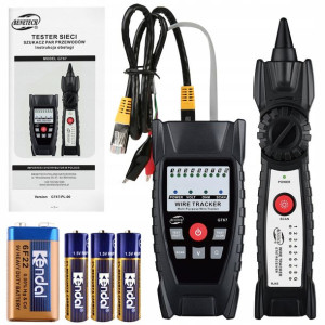 Tester Kabli Szukacz Par Przewodów Tracker Rj45