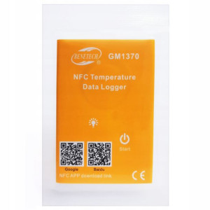REJESTRATOR TEMPERATURY Data Logger z NFC Android