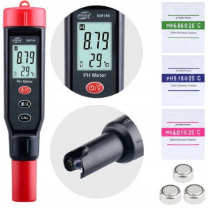 Miernik Ph I Temperatury Tester Atc Autokalibracja