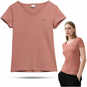 Koszulka Damska 4f T-shirt Bawełniana Sportowa Xs