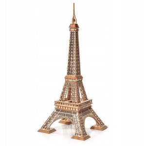 Drewniane Puzzle 3d Model Wieża Eiffla Diy