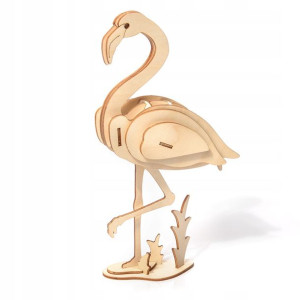 Drewniane Puzzle 3d Little Story Model Flaming Diy
