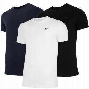 4f Zestaw 3szt. Koszulka Męska 4f T-shirt L23 Xxl