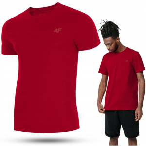 Koszulka Męska 4f T-shirt Bawełniana Sportowa L