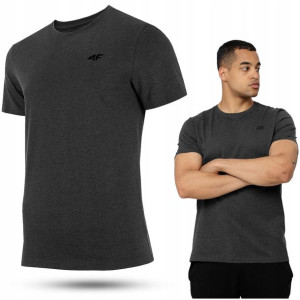 Koszulka Męska 4f T-shirt Bawełniana Sportowa S