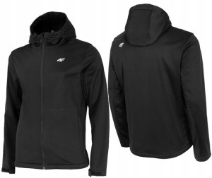 Kurtka Męska 4f Softshell Jesienna Z Kapturem L