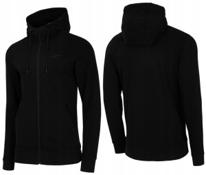 Bluza Męska Dresowa 4f Z Kapturem Rozpinana Xl