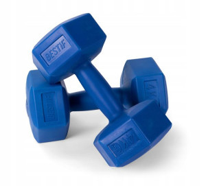 HANTLE hantelki CIĘŻARKI ZESTAW HANTLI 2x4kg 8kg