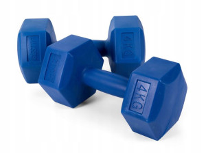HANTLE hantelki CIĘŻARKI ZESTAW HANTLI 2x4kg 8kg