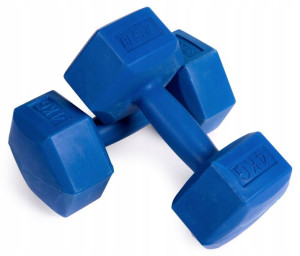 HANTLE hantelki CIĘŻARKI ZESTAW HANTLI 2x4kg 8kg